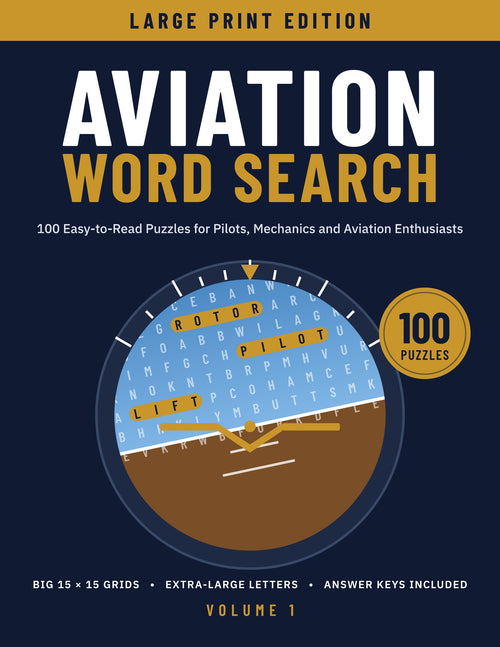 Aviation Word Search, Volume 1