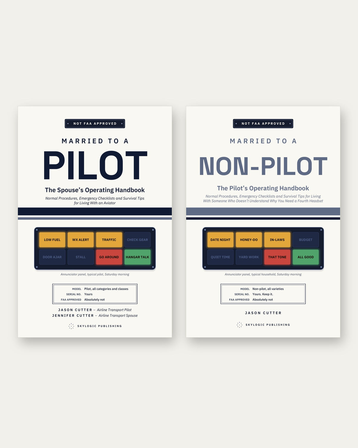 The Not FAA Approved Set: Married to a Pilot + Married to a Non-Pilot